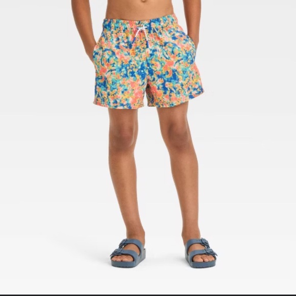 Art Class | Boys swim trunks | size L (10/12) | Blue/Orange - Picture 1 of 5